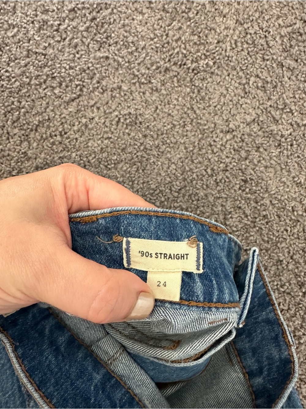 Madewell 90s Straight Utility Jeans - Picture 4 of 9